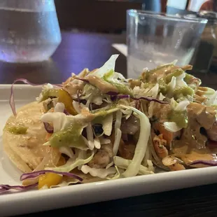 Salmon Tacos