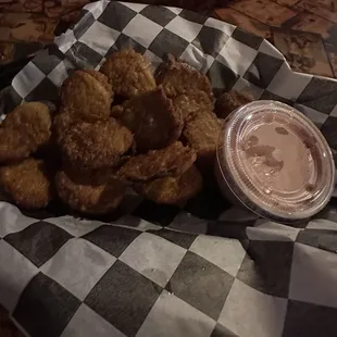 Fried pickles