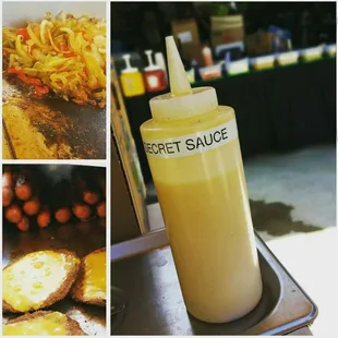 Secret sauce for burgers...