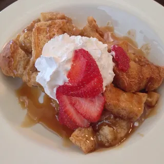 Fried Cinnamon Bread Pudding Bites