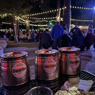 Cold kegs were great