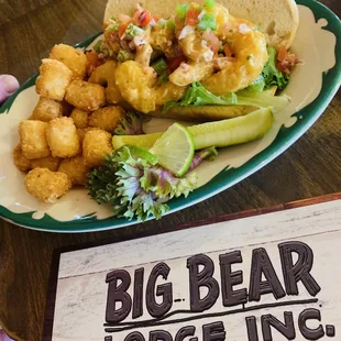 Firecracker Shrimp Sandwich