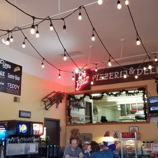 Cute little place. No direction though regarding ordering. Realized we needed to go up and order....hope food is good