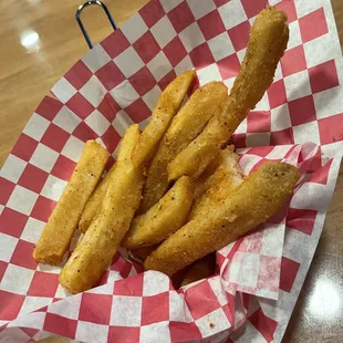 Fries!!!! The best fries in the state.