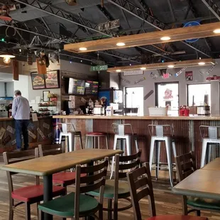 a man standing at the bar