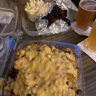 Burnt end and brisket fries!