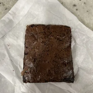 Homemade delicious brownie so soft and chewy