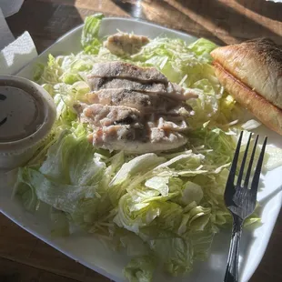 Chicken Caesar salad