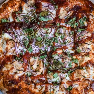 pizza, food