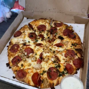 Buffalo Chicken Pizza