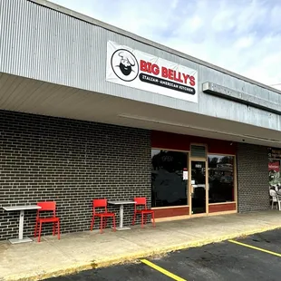 Restaurant Exterior and Patio