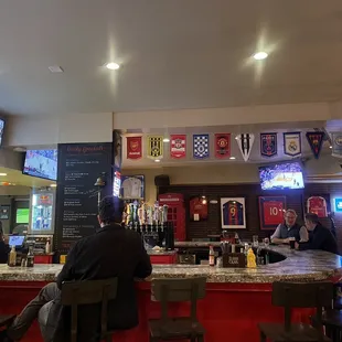 interior, pizza
