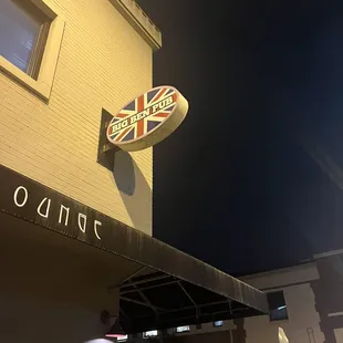 outside
