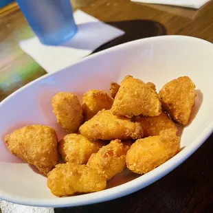 Fried Mac Bites... not good at all