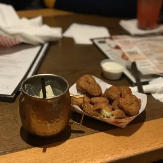 Spicy Fried Pickles