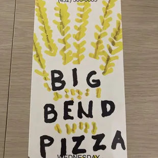 Days and hours of operation.