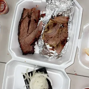 KILLER bbq, picked it up to go and everything was delicious! 10/10 would eat again