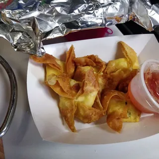 Cream Cheese & Onion Wontons