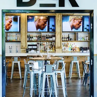 We offer a full bar with bartending services during all operation hours.
