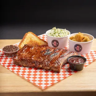 Big Billy's BBQ - Half Rack Plate