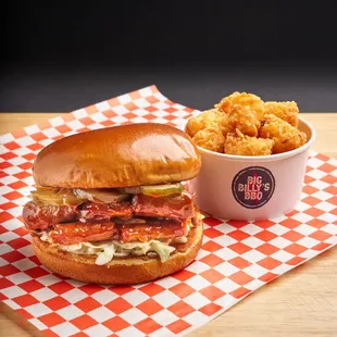 Big Billy's BBQ - Beef Brisket Sandwich