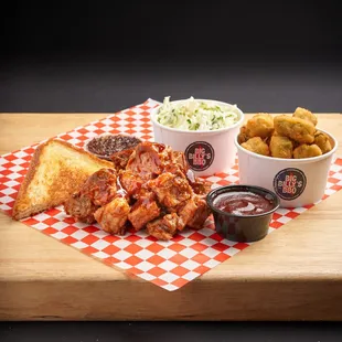 Big Billy's BBQ - Burnt Pork Ends Plate