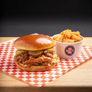 Pulled Chicken Sandwich