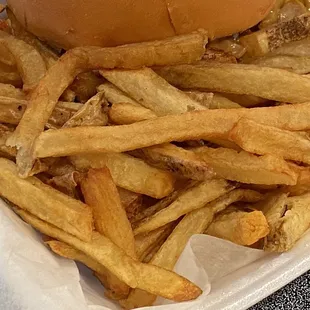 Fresh cut French fries