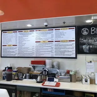 sushi and sashimi, interior