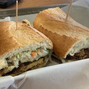 Saigon Style Seasoned Pork Banh Mi