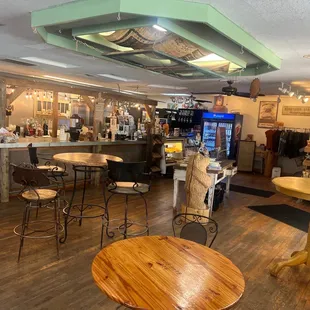 Interior of The Big blue Bear