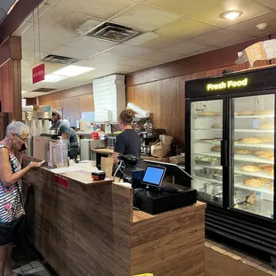 The Pick-Up Counter and Kitchen