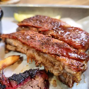 bbq ribs, food, ribs