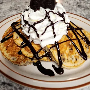 Special-oreo pancakes