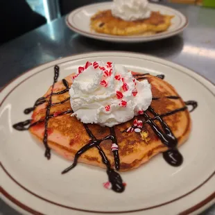 Special-Peppermint pancakes