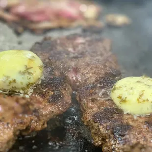 steak, food