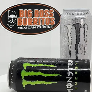 Monster Energy Drinks