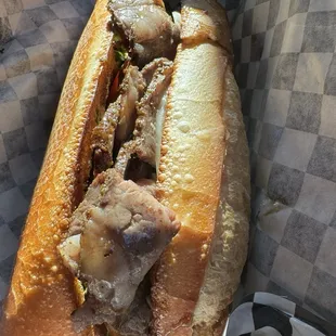 The Black Cadillac. Lots of garlic!