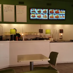 Simple &amp; basic dining area...