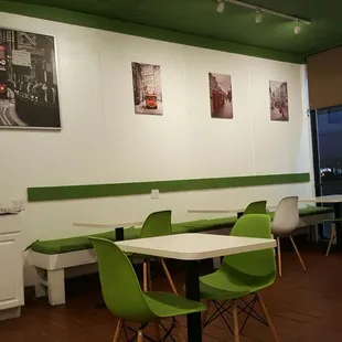 interior, sushi and sashimi