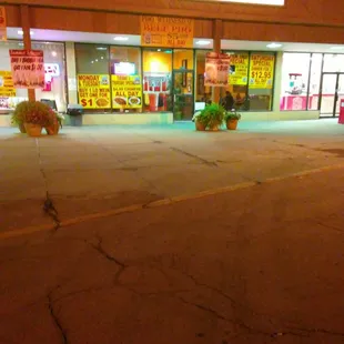 Lots of deals before you go in.