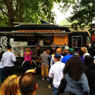 the food truck in the Bite At Seattle festival.