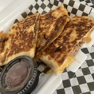 Steak quesadillas