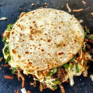 Dirty quesadilla