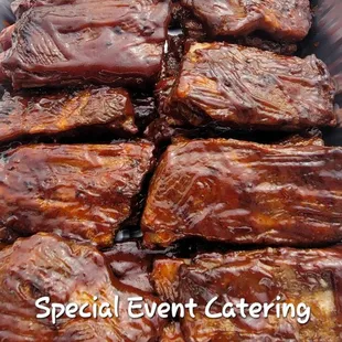 Pork Ribs for catering event