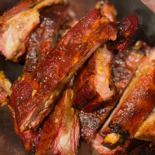 ribs in a bowl
