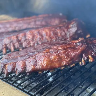 ribs, food, bbq ribs