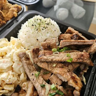 Grilled pork