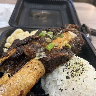 Beef rib plate