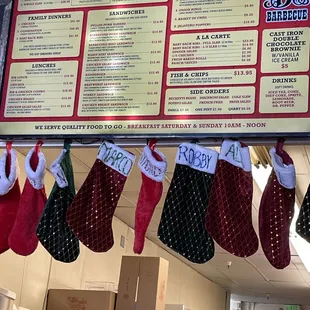 Current menu Dec 2023